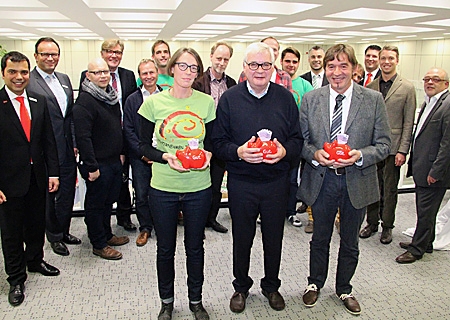 Siegerehrung beim Niederrheinischen Bürgerpreis